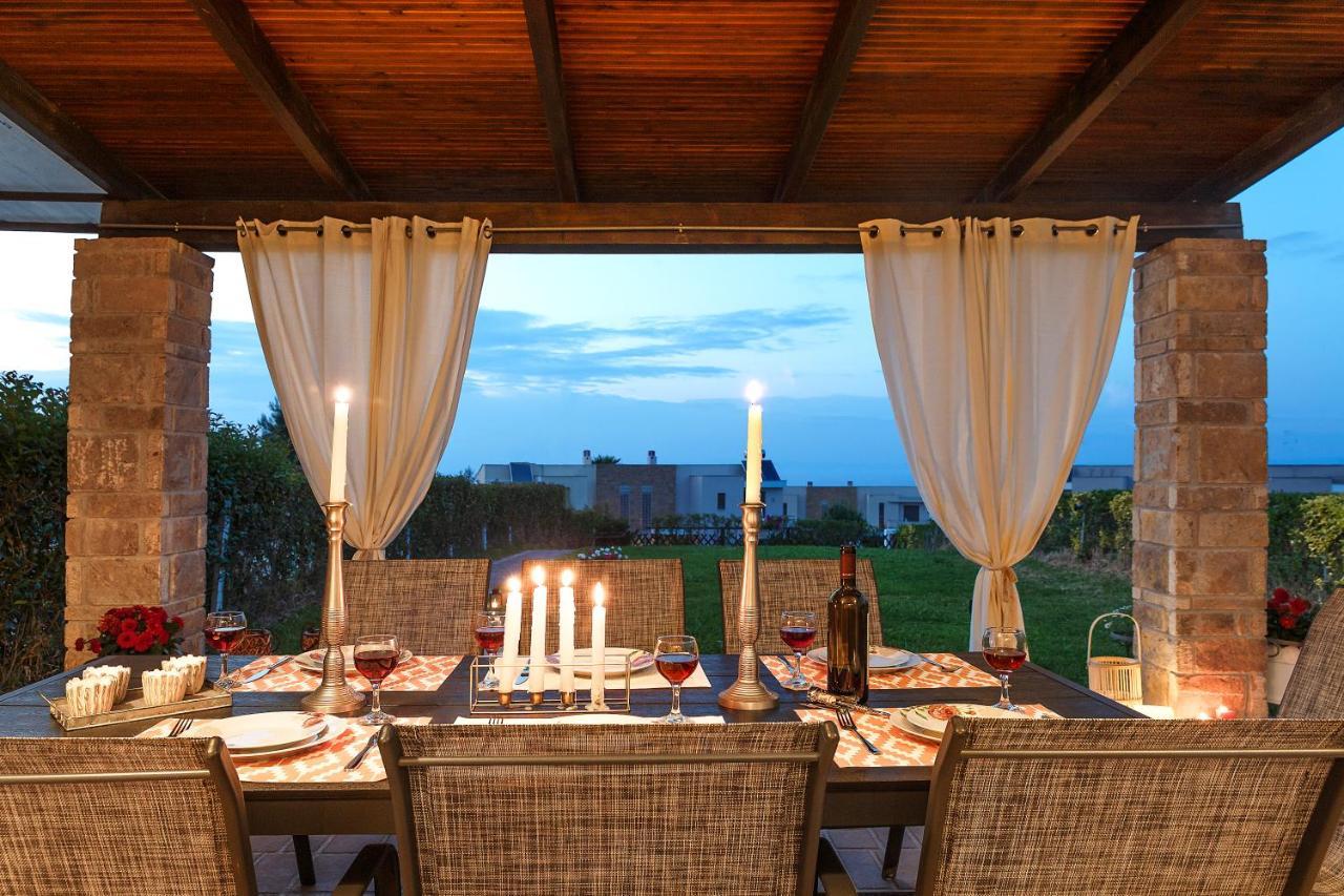 Villa Orelia Ханиоти Екстериор снимка